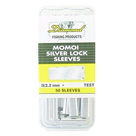 Momoi Diamond Silver Lock Sleeves Sz G 200Lb Mono 90504